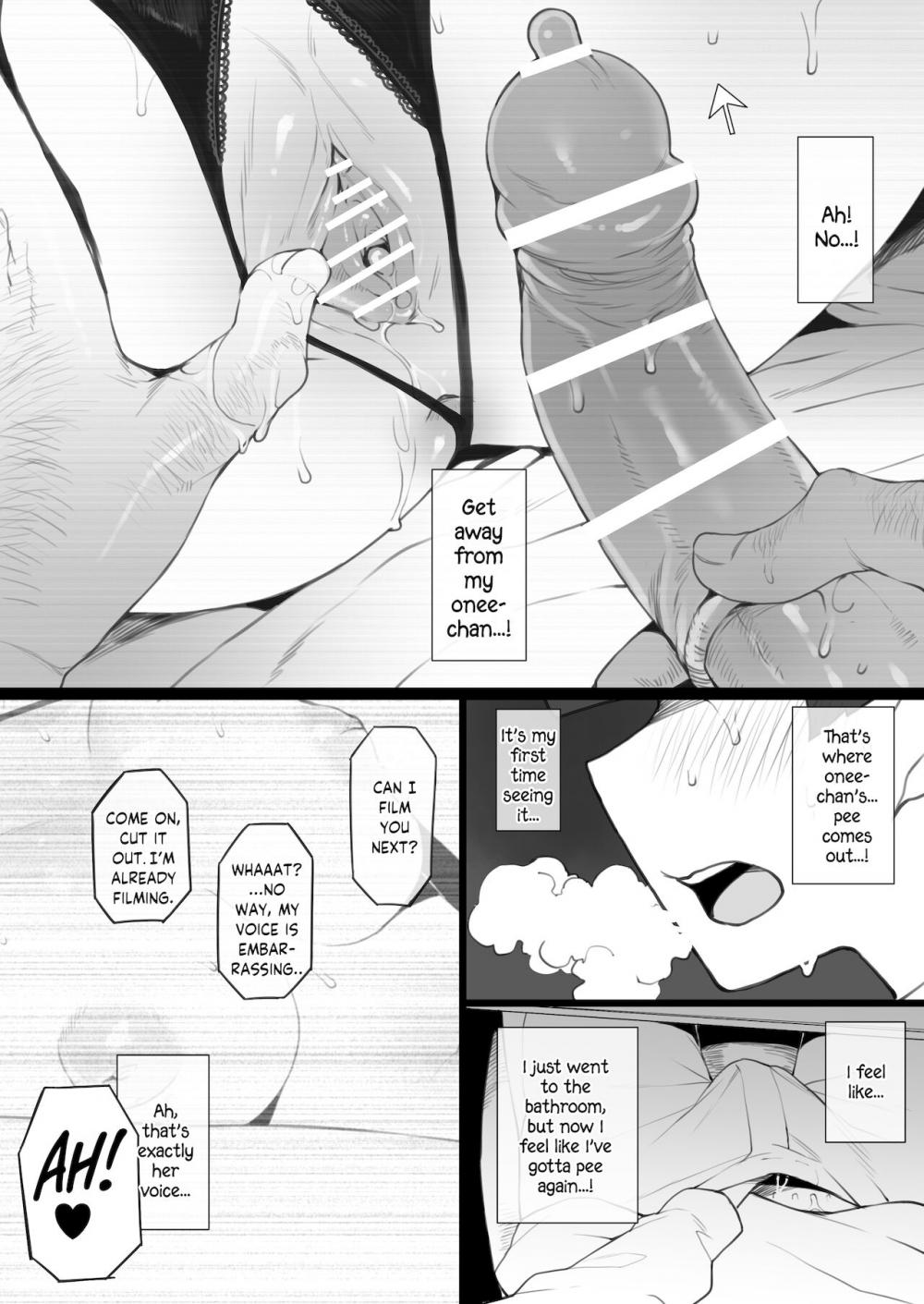 Hentai Manga Comic-On the Laptop My Beloved Big Sister Lent Me-Read-11